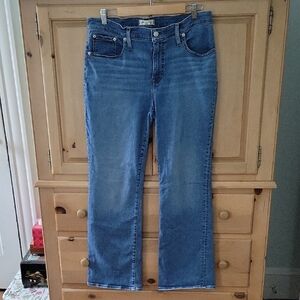 Madewell Straight Leg Blue Jeans